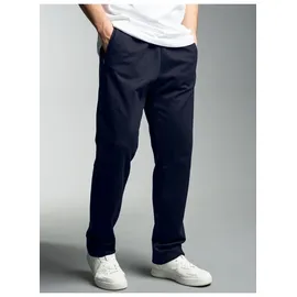 TRIGEMA Sweathose "TRIGEMA Freizeithose aus Sweat-Qualität", Herren, Gr. 5XL, US-Größen, blau (navy), 70% Baumwolle, 30% Polyester, sportlich, Hosen