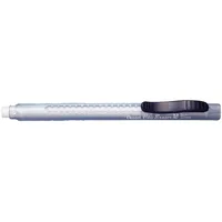 Pentel ZE11T-C "ClicEraser 2" Radierstift, nachfüllbar mit ZER-2, Gehäuse semi-transparent blau, 12 Stück