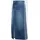 adidas Jeansrock Bleistiftrock Blau 34