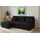 ax living Ecksofa Klein mit Schlaffunktion Dolceo Dunkelgrau Steppung