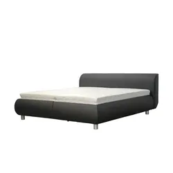 Polsterbett  Galaxy ¦ schwarz ¦ Maße (cm): B: 199 H: 86 T: 234.0