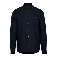 !Solid Langarmhemd blau XL