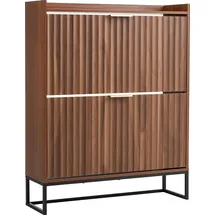 Vevor Schuhkipper 80 x 24 x 100 cm Braun / Braun