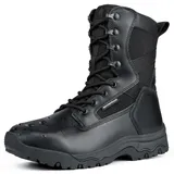 FREE SOLDIER Taktische Herrenstiefel 8 Zoll Leichte Kampfstiefel Langlebige Wildleder Militärische Stiefel Wüstenstiefel