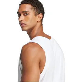 adidas Herren Essentials Small Logo Tanktop JE8984 - white/black L