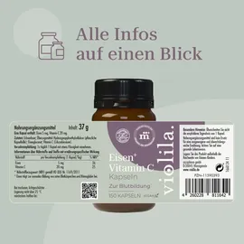 violila. Eisen+ Vitamin C Kapseln 150 St.