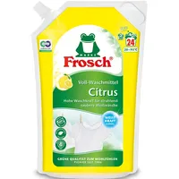 Frosch Citrus Voll-Waschmittel Flüssig 5er Pack (5 x 24 Waschladungen)