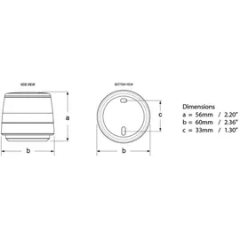 Hella Marine Hella Naviled 360 Vollkreis-Navigationslaterne weiß