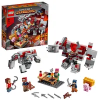 LEGO 21163 Minecraft Das Redstone-Kräftemessen Set mit Figuren: Golem und Monster, Spielzeug für Kinder ab 8 Jahren