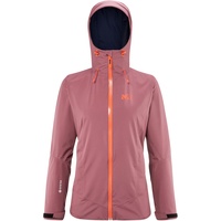 Millet - Grands Montets II GTX JKT W - Hardshell-Jacke für Damen - Wasserdichte Gore-Tex-Membran - Bergsteigen, Wandern, Trekking, Lifestyle - Rosabraun