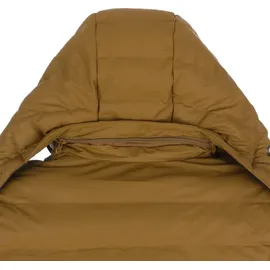 Dry Fashion Damen Polyurethan-Mantel Danzig gesteppt - Outdoor-Jacke wind- und wasserdicht in Zimt Größe 38 - Braun - 38