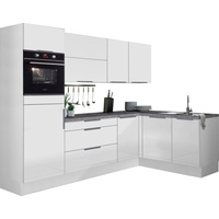 OPTIFIT Winkelküche »Tara«, mit Vollauszug und Soft-Close-Funktion, Stellbreite 265 x 175 cm weiß