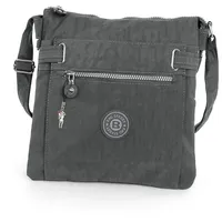 Jennifer Jones Leather OTJ207K Umhängetasche Nylon Grey