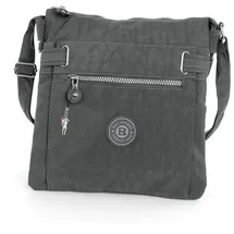 Jennifer Jones Leather OTJ207K Umhängetasche Nylon Grey
