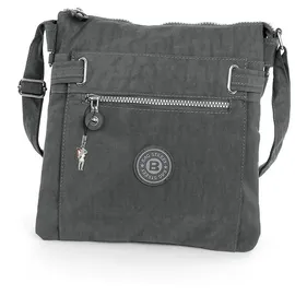 Jennifer Jones Leather OTJ207K Umhängetasche Nylon Grey