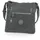 Jennifer Jones Leather OTJ207K Umhängetasche Nylon Grey