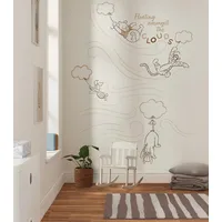 KOMAR Disney Winnie the Pooh A Bluster Day beige,