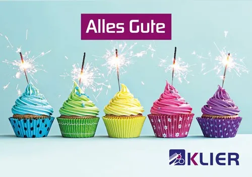 KLIER Gutschein Trägerkarte Geburtstag