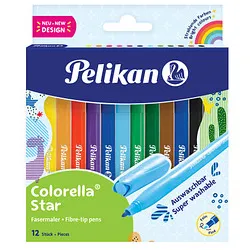 Pelikan Colorella Star C302 Filzstifte farbsortiert, 12 St.