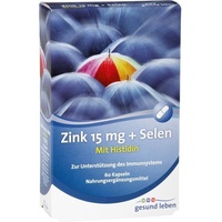 Alliance Healthcare Deutschland GmbH Gesund Leben Zink 15 mg+Selen Kapseln 60 St