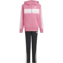 adidas Seasonal Essentials Tiberio 3-Streifen Trainingsanzug Pink Fusion/White/Clear Pink 176
