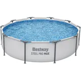 BESTWAY Steel Pro Max Frame Pool rund