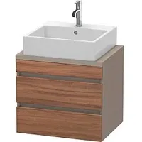Duravit DuraStyle 60 x 47,8 cm, nussbaum natur/basalt matt,