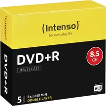 Intenso DVD+R 8,5 GB 8x 5 St.