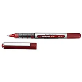 Uni-Ball Rollerball Eye Fine UB-157E Flüssigtinte, Rot, 0,7 mm, Box, 12 Stück