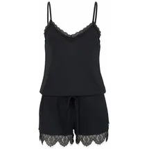 LASCANA Damen Playsuit schwarz Gr.36