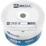 MyMedia 1x50 MyMedia DVD-R 4,7GB 16x Speed matt silver Wrap