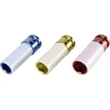 TOOLCRAFT Steckschlüssel-Schoneinsatz-Set 1/2" (12.5 mm) 3teilig 1544321