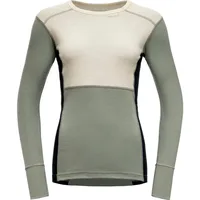 Devold Lauparen Merino 190 Shirt WMN raw white/fog/ink (010B)