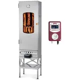 KAISER COMPANY Set '100' Hochwertiger Elektrischer Räucherofen/Räucherschrank aus Edelstah mit Heiß- und Kaltrauchgenerator, Tragbarem Edelstahl Basis und Reinigerl I2000WI mit Zubehör I NICHTROSTEND