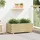 furnicato Hochbeet 100 x 50 x 40 cm Beige/Grün