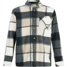 Protest Herren Unterjacke PRTMitchel Outdoor overshirt, Größe L in Grau True Black