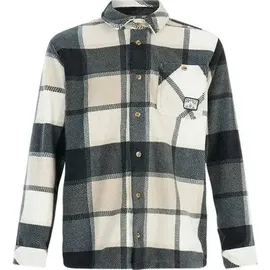 Protest Herren Unterjacke PRTMitchel Outdoor overshirt, Größe L in Grau True Black
