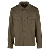 Brandit Textil Us Langarmhemd Olive M