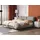 Beliani Polsterbett 180 x 200 cm Grau