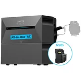 Anker Solaranlage Anker SOLIX Solarbank 2 E1600 AC Speicher für Balkonkraftwerk, 3200,00 W, (Solarspeicher, mit integriertem Wechselrichter 800W+1,6kWh Akku BP1600), inkl. Smart Meter
