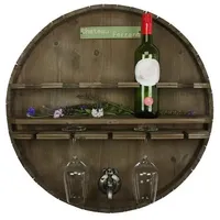 Hti-Living HTI-Line Wandbar Chateau Ferrard 5 Weinhalter Flaschenregal Regal