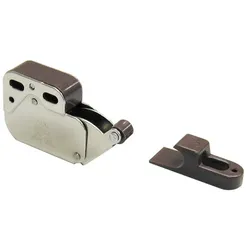 Druckschnapper Mini Latch, Stahl vernickelt