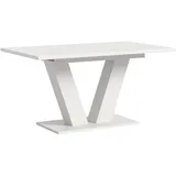 xonox.home Esstisch Motion X4AA9T64 Ausziehbarer in weiß ¦ Maße (cm): B: 150 H: 76
