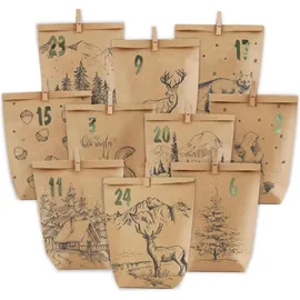 luxuskollektion befüllbarer Adventskalender 2023