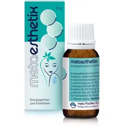 METAESTHETIX Globuli 10 g Globuli