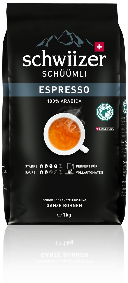 Schwiizer Schümli Espresso ganze Bohnen (1 kg)