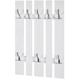 Haku-Möbel Wandgarderobe Merit 14394 Weiß