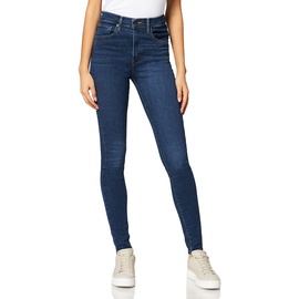Levis Levi's Highwaist Jeans Super Skinny Fit Mile High | blau - 25