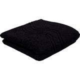 ROSS Cashmere 9008 Duschtuch 75 x 140 cm schwarz