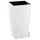 LECHUZA Cubico Cottage 30 Komplettset 30 x 30 x 56 cm weiß